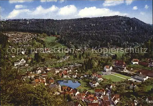AK / Ansichtskarte Bad Liebenzell Panorama Kurort Schwarzwald Kat. Bad Liebenzell