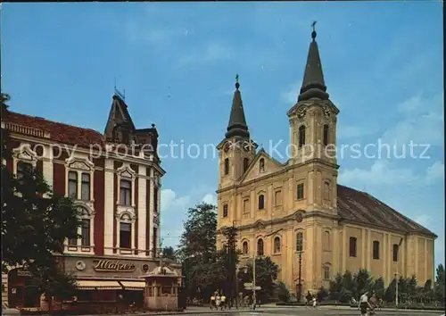 AK / Ansichtskarte Zalaegerszeg Foe ter Hauptplatz Kirche Kat. Zalaegerszeg