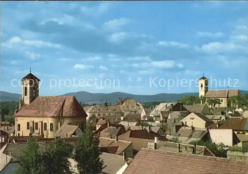 AK / Ansichtskarte Szentendre Latkep Ortsansicht mit Kirchen Kat. Szentendre