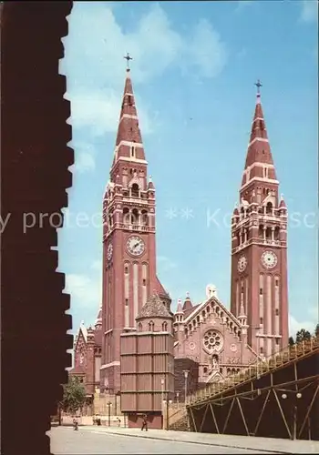 AK / Ansichtskarte Szeged Fogadalmi templom Votivkirche Kat. Szeged