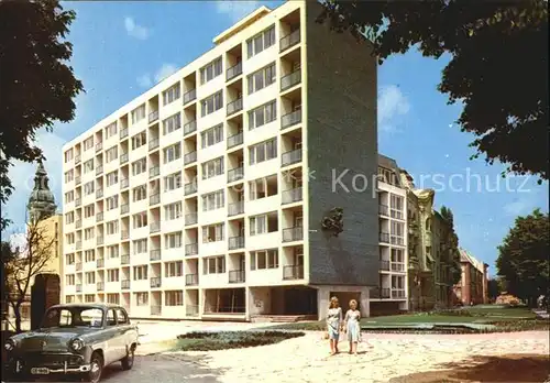 AK / Ansichtskarte Szeged Koranyi rakpart Koranyi Kai Hochhaus Wohnblock Kat. Szeged