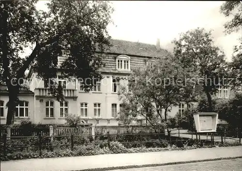AK / Ansichtskarte Ludwigslust HO Parkhotel Kat. Ludwigslust