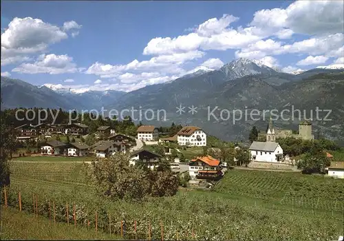 AK / Ansichtskarte Voellan Lana Meran Panorama mit Ilfinger Sarntaler Alpen