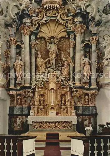 AK / Ansichtskarte Klosterlechfeld Franziskanerkloster innen Kat. Klosterlechfeld