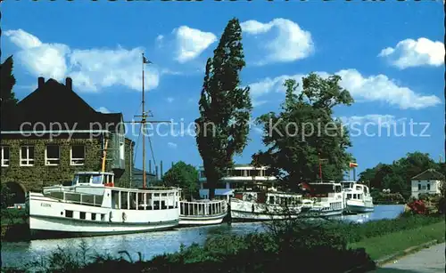 AK / Ansichtskarte Muelheim Ruhr Wasserbahnhof Kat. Muelheim an der Ruhr