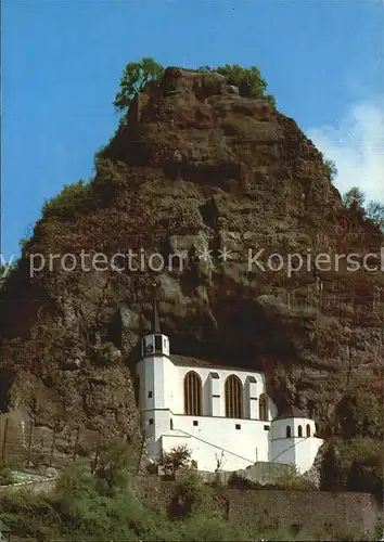 AK / Ansichtskarte Idar Oberstein Ev Kirche im Felsen Kat. Idar Oberstein