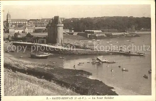 AK / Ansichtskarte Saint Servan Ille et Vilaine La Tour Solidor Kat. Saint Malo