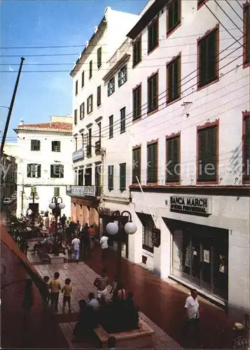 AK / Ansichtskarte Mahon Calle Calvo Sotelo Sarrabaleta Kat. Menorca