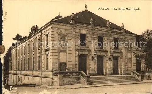 AK / Ansichtskarte Cognac La Salle Municipale Kat. Cognac