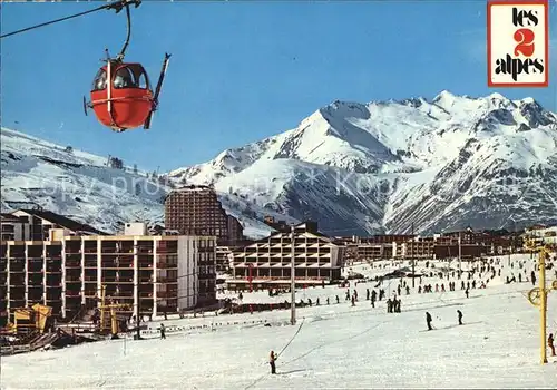 AK / Ansichtskarte Dauphin Skigebiet Seilbahn Hotels Kat. Dauphin