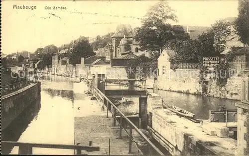 AK / Ansichtskarte Maubeuge Nord Die Sampre Kat. Maubeuge