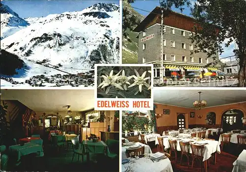AK / Ansichtskarte Val d Isere Edelweiss Hotel Restaurant Skigebiet Franzoesische Alpen Kat. Val d Isere