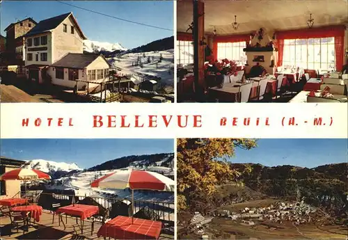 AK / Ansichtskarte Beuil Hotel Bellevue Restaurant Terrasse Kat. Beuil