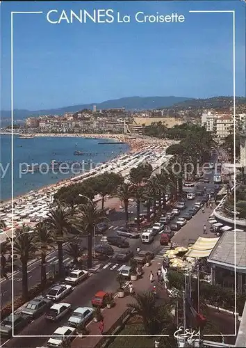 AK / Ansichtskarte Cannes Alpes Maritimes La Croisette le Palais des Festivals et des Congres et le Suquet Kat. Cannes