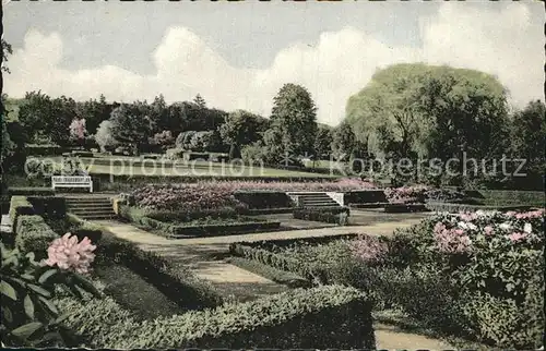 AK / Ansichtskarte Bad Meinberg Berggarten Kat. Horn Bad Meinberg