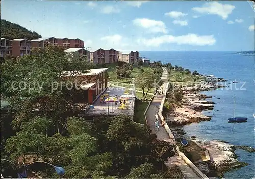 AK / Ansichtskarte Vrsar Istrien Uferpromenade Restaurant Anita Kueste Kat. Hrvatska