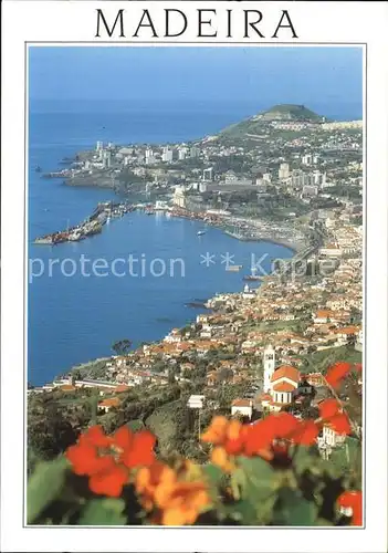 AK / Ansichtskarte Funchal Panorama Kuestenstadt Kat. Funchal