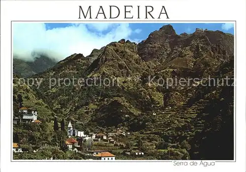 AK / Ansichtskarte Serra de Agua Panorama Berge