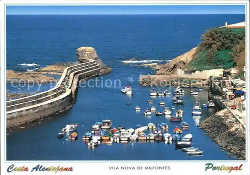 AK / Ansichtskarte Vila Nova de Milfontes Hafen Kueste Kat. Vila Nova de Milfontes Portugal