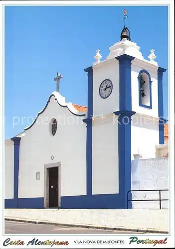 AK / Ansichtskarte Vila Nova de Milfontes Igreja Matriz Kirche Kat. Vila Nova de Milfontes Portugal