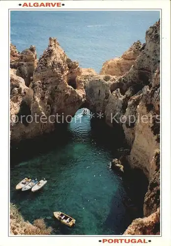 AK / Ansichtskarte Lagos Faro Ponta da Piedade Felsklippen Bucht Kueste Algarve Kat. Lagos