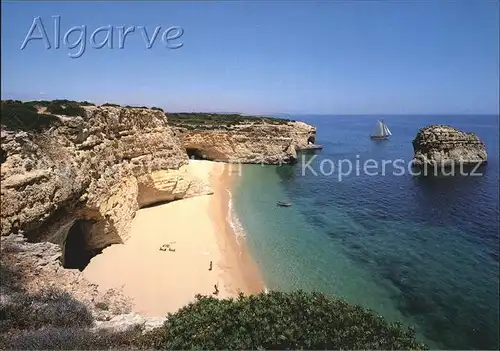 AK / Ansichtskarte Praia de Carneiros Strand Steilkueste Algarve