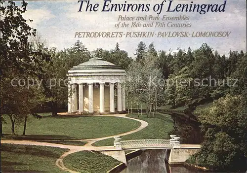 AK / Ansichtskarte St Petersburg Leningrad Palace Park Ensembles 