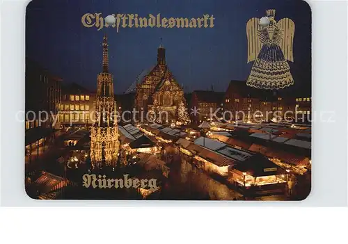 AK / Ansichtskarte Nuernberg Christkindlesmarkt Kat. Nuernberg