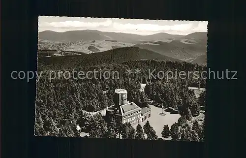 AK / Ansichtskarte Winterberg Hochsauerland Gaststaette Astenturm Fliegeraufnahme Kat. Winterberg