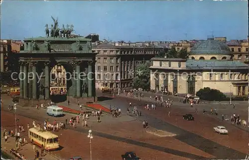 AK / Ansichtskarte St Petersburg Leningrad Narva Triumphbogen