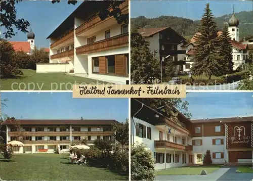 AK / Ansichtskarte Feilnbach Bad Heilbad Tannenhof Kat. Bad Feilnbach