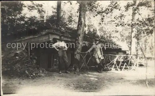 AK / Ansichtskarte Hartmannswillerkopf Le Front d Alsace Berghaus Kat. Hartmannswiller