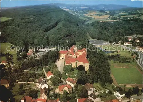 AK / Ansichtskarte Bad Iburg Fliegeraufnahme Schloss Kat. Bad Iburg