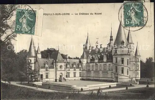 AK / Ansichtskarte Pouilly sur Loire Chateau du Nozet Schloss Kat. Pouilly sur Loire