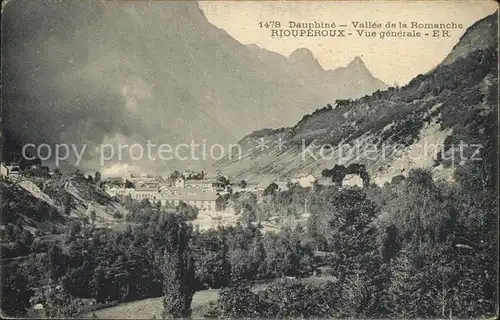 AK / Ansichtskarte Riouperoux Vallee de la Romanche Montagnes