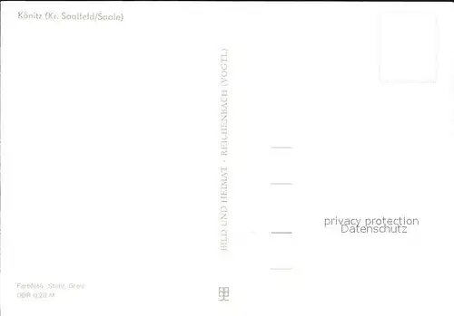 AK / Ansichtskarte Koenitz  Kat. Unterwellenborn