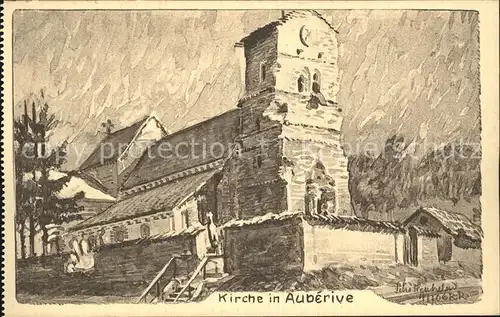 AK / Ansichtskarte Auberive Langres Kirche Kat. Auberive