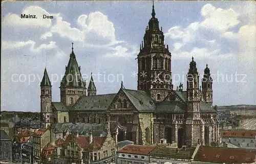 AK / Ansichtskarte Mainz Rhein Dom