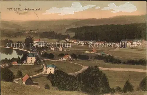 AK / Ansichtskarte Titisee Panorama Schwarzwald Kat. Titisee Neustadt