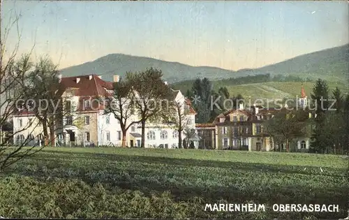 AK / Ansichtskarte Obersasbach Marienheim Kat. Sasbach