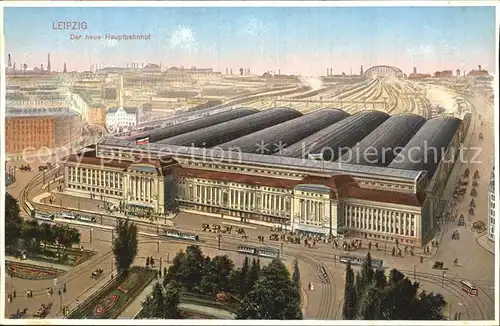 AK / Ansichtskarte Leipzig Neue Hauptbahnhof Kat. Leipzig