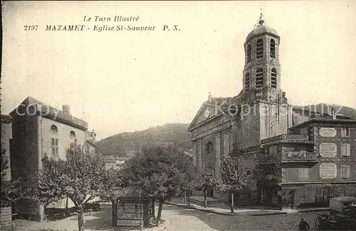 AK / Ansichtskarte Mazamet Eglise Saint Sauveur Kat. Mazamet