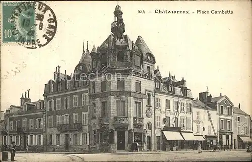 AK / Ansichtskarte Chateauroux Indre Place Gambetta Kat. Chateauroux