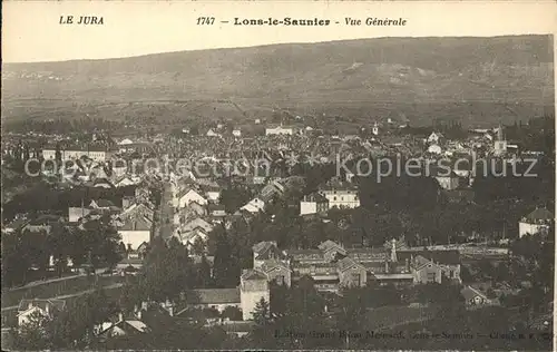 AK / Ansichtskarte Lons le Saunier Jura Vue generale Kat. Lons le Saunier