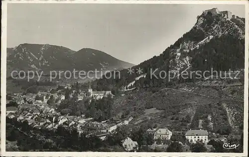 AK / Ansichtskarte Salins les Bains Vue generale et Fort Belin Montagnes Kat. Salins les Bains