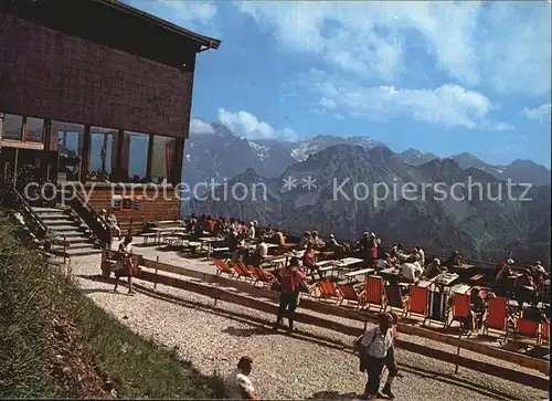 AK / Ansichtskarte Oberstdorf Fellhornbahn Allgaeuer Kat. Oberstdorf