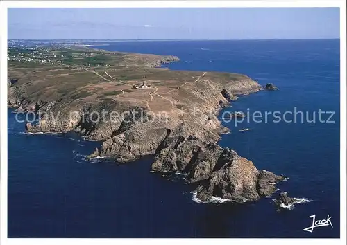 AK / Ansichtskarte Finistere Region Fliegeraufnahme La Pointe du Raz Kat. Quimper