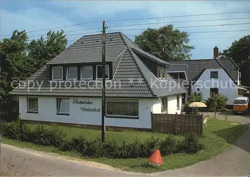 AK / Ansichtskarte St Peter Ording Kinderheim Wentzelhof Gastraeume Kinderzimmer Kat. Sankt Peter Ording