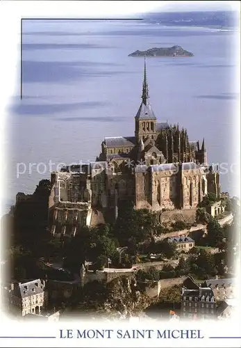 AK / Ansichtskarte Mont Saint Michel Le Fliegeraufnahme Kat. Le Mont Saint Michel