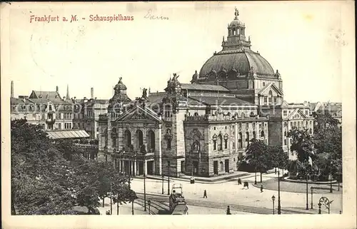 AK / Ansichtskarte Frankfurt Main Schauspielhaus Kat. Frankfurt am Main